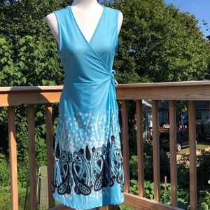 R&B collection wrap dress